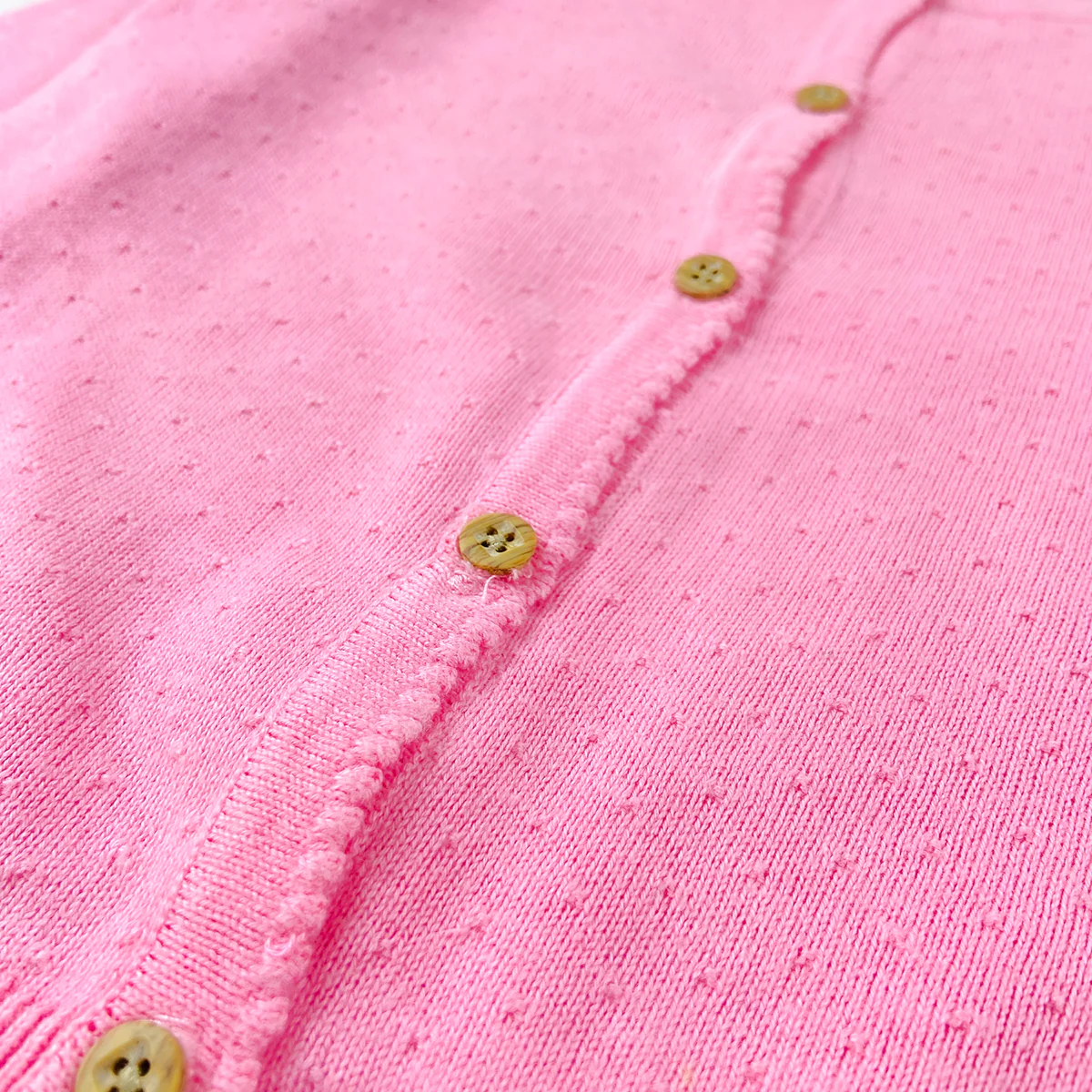 Girls Premium Soft Knit Button Cardigan - Image 15
