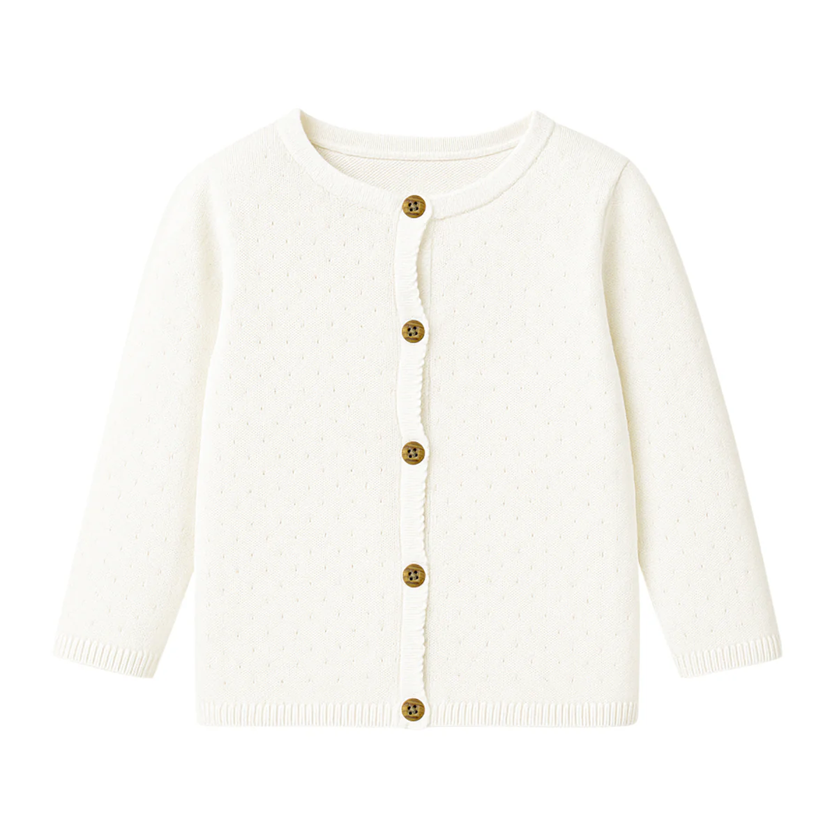 Girls Premium Soft Knit Button Cardigan - Image 19