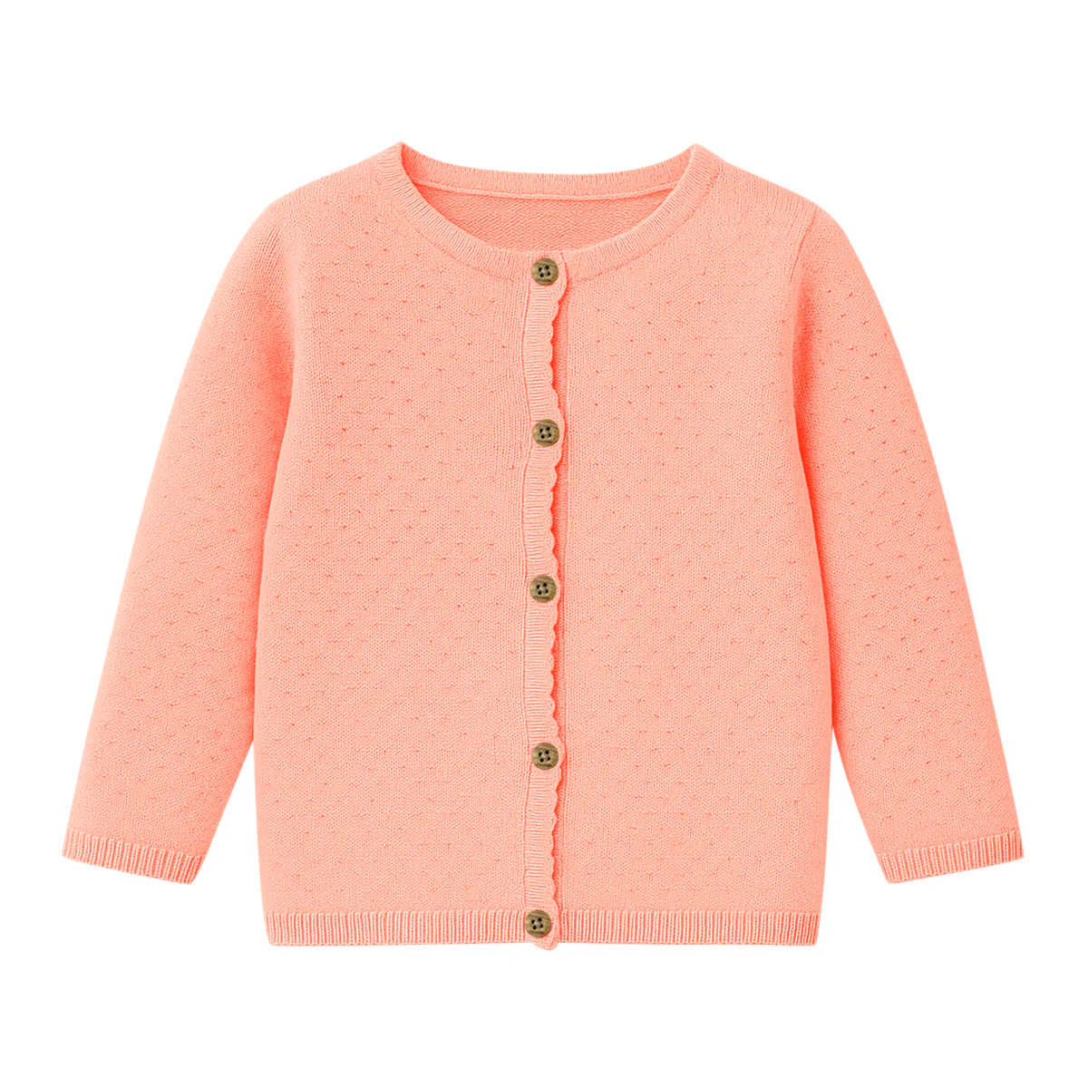 Girls Premium Soft Knit Button Cardigan - Image 21