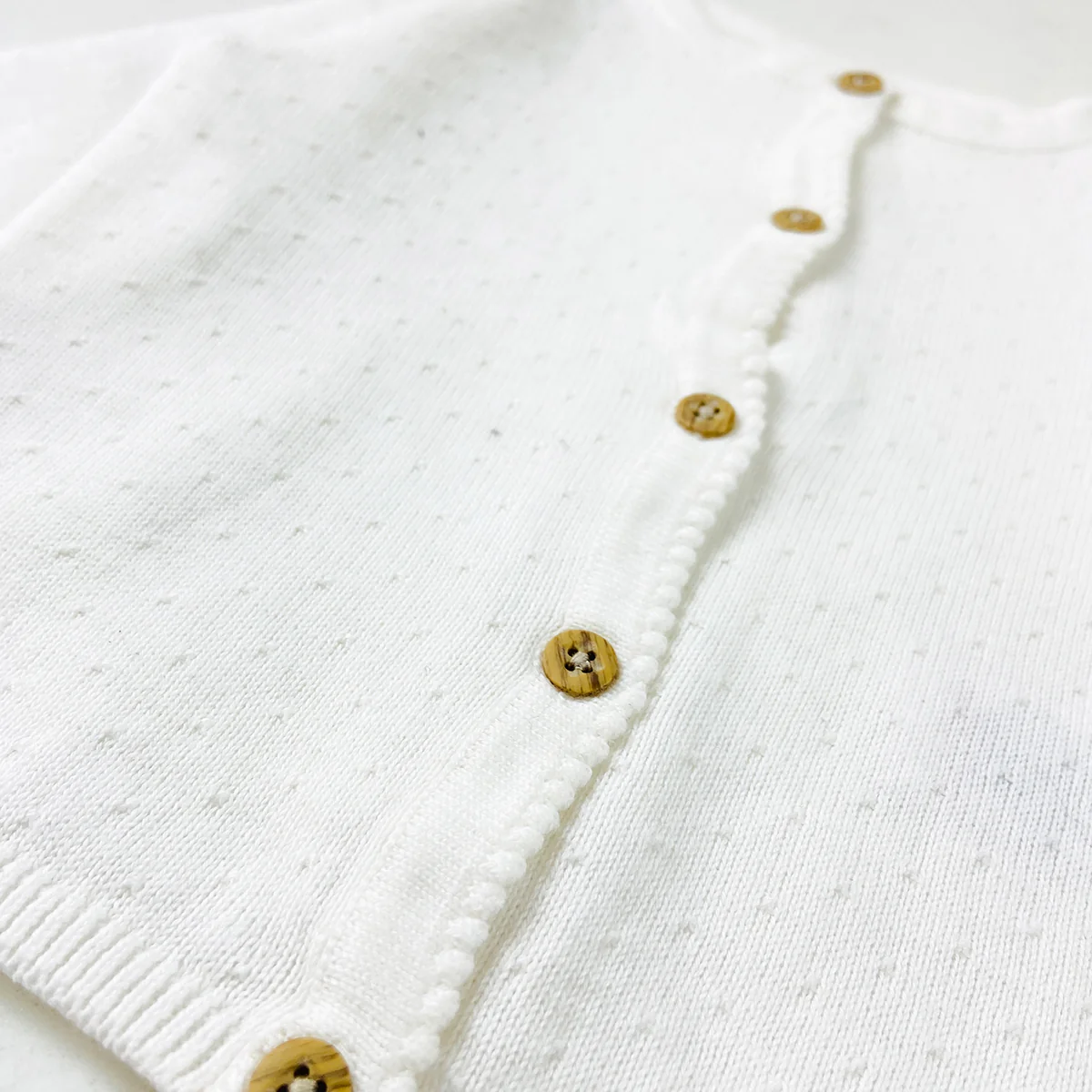 Girls Premium Soft Knit Button Cardigan - Image 8