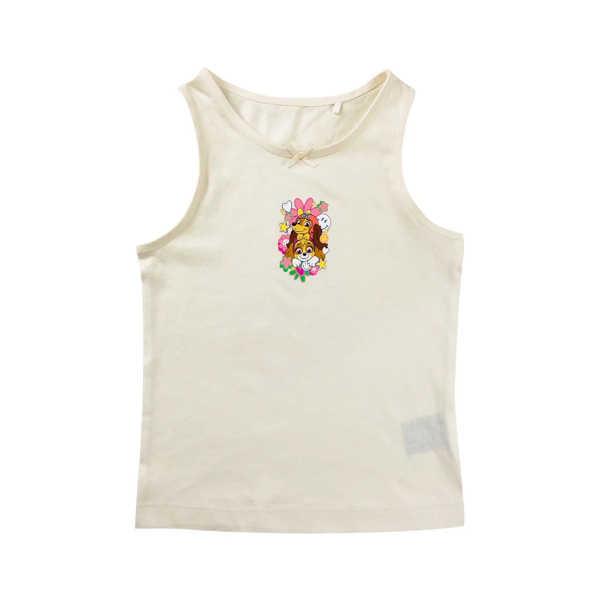 Girl's Print Scoop Neck Soft Sleeveless Vest Tank Tops - Image 18