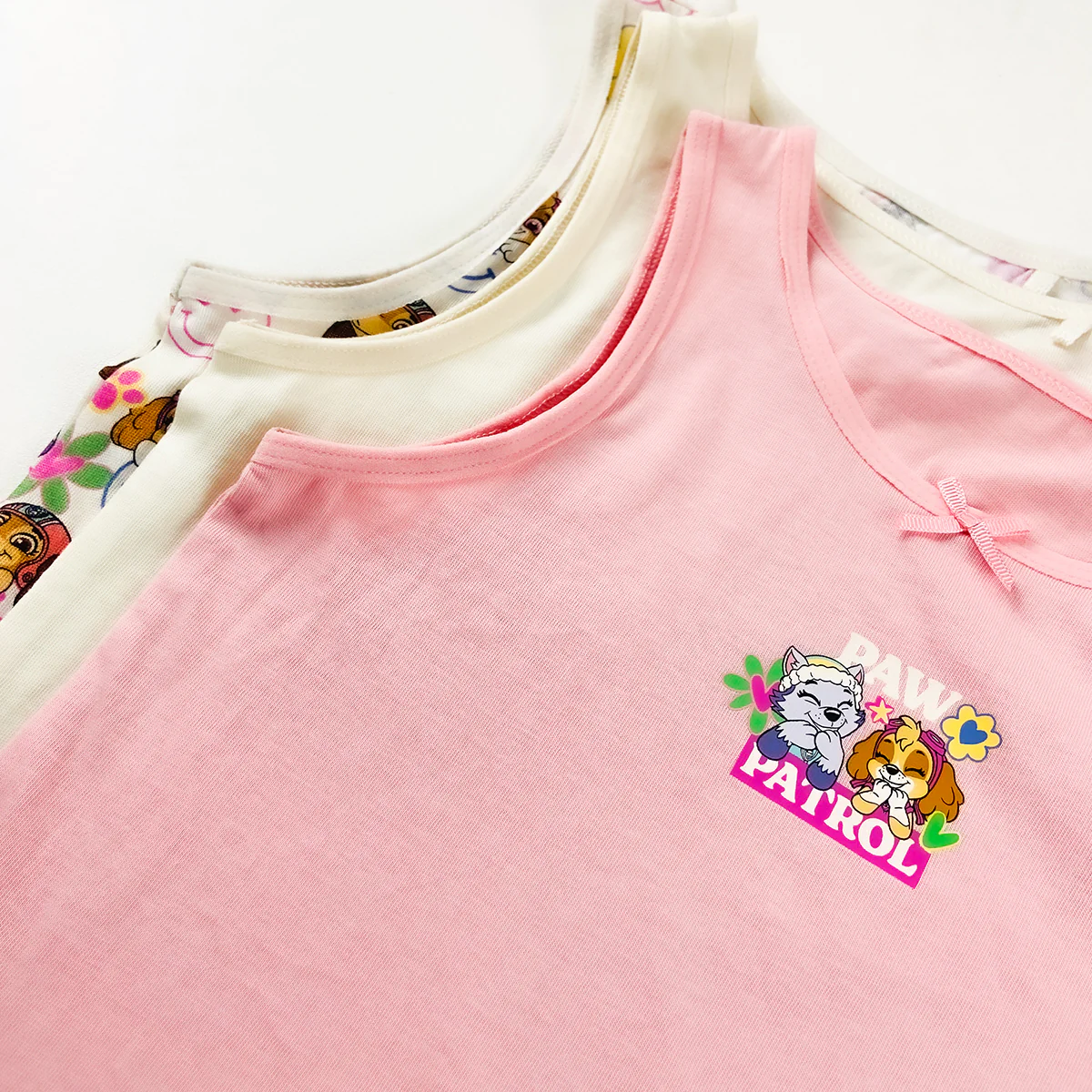 Girl's Print Scoop Neck Soft Sleeveless Vest Tank Tops - Image 4
