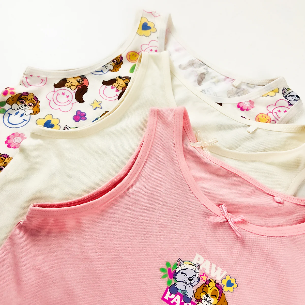 Girl's Print Scoop Neck Soft Sleeveless Vest Tank Tops - Image 7