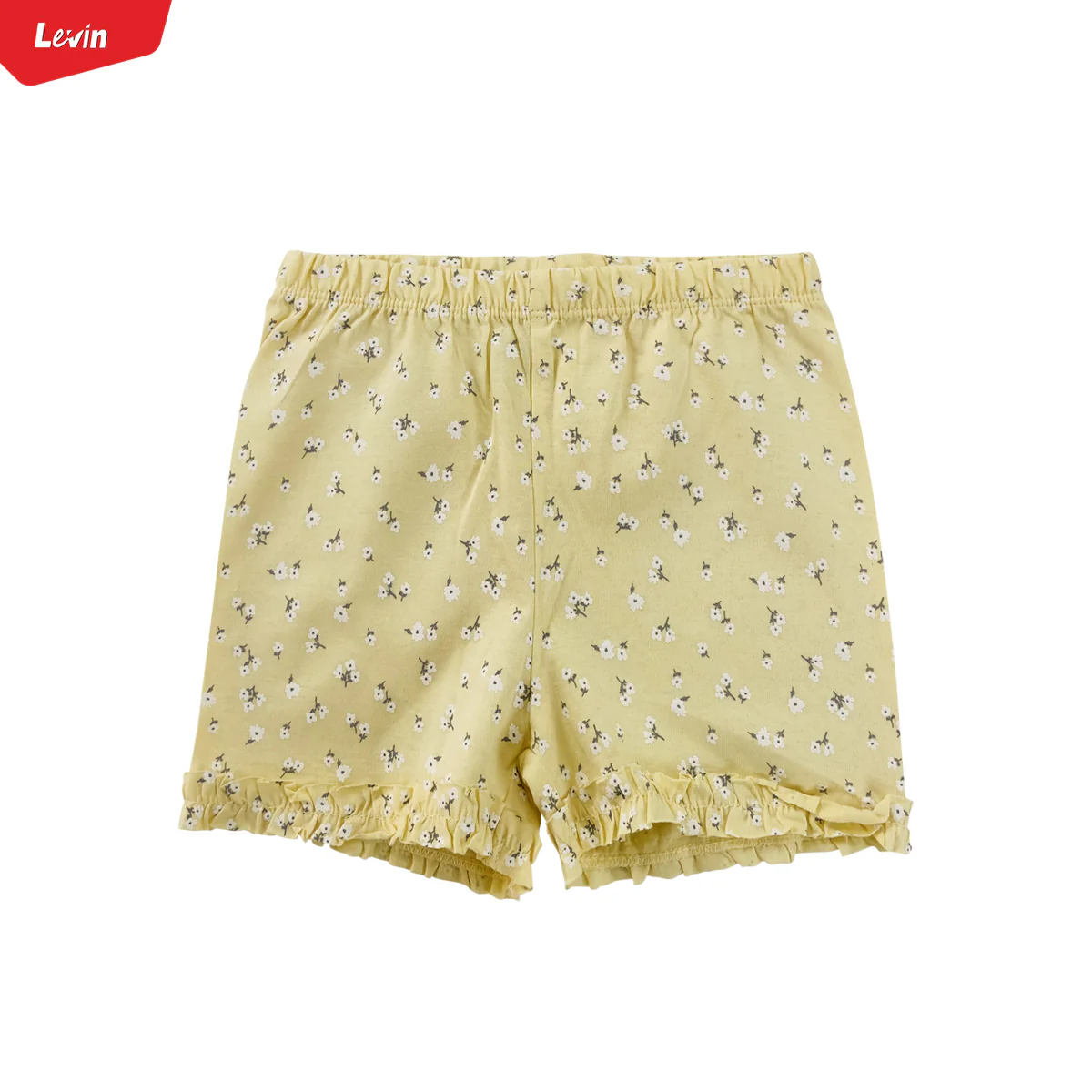 Girls Printed Cotton Jersey Shorts - Image 3