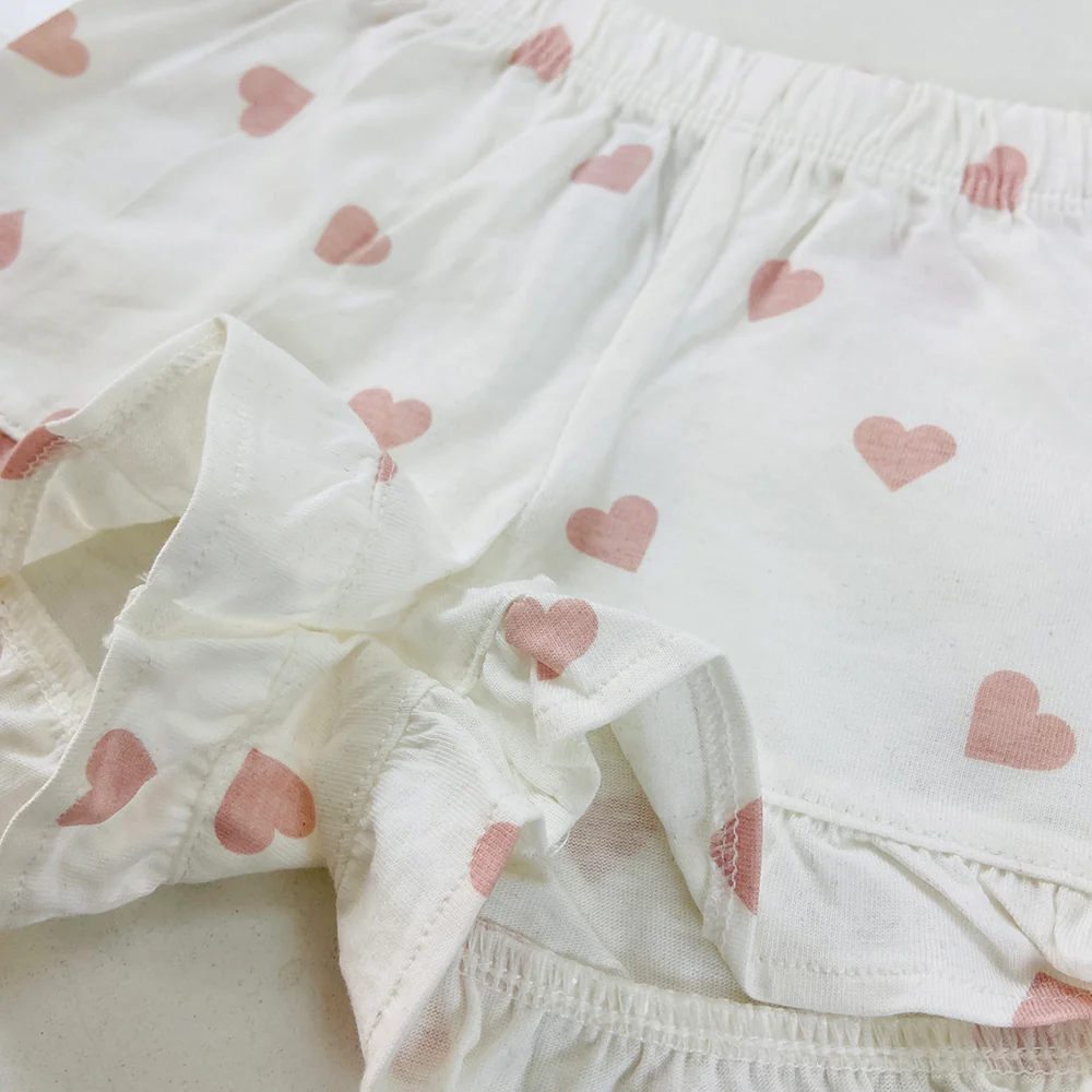 Girls Printed Cotton Jersey Shorts - Image 6