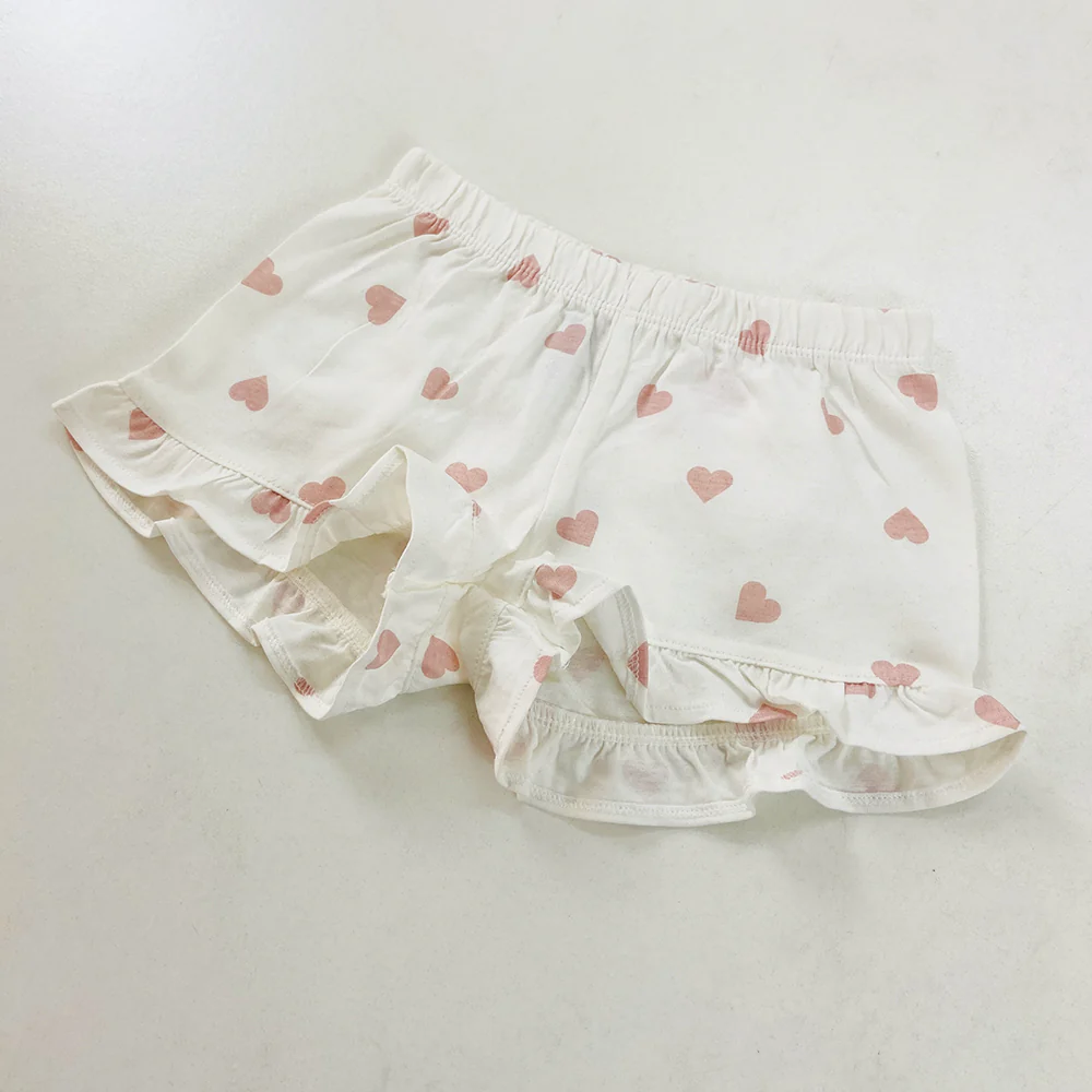 Girls Printed Cotton Jersey Shorts - Image 7
