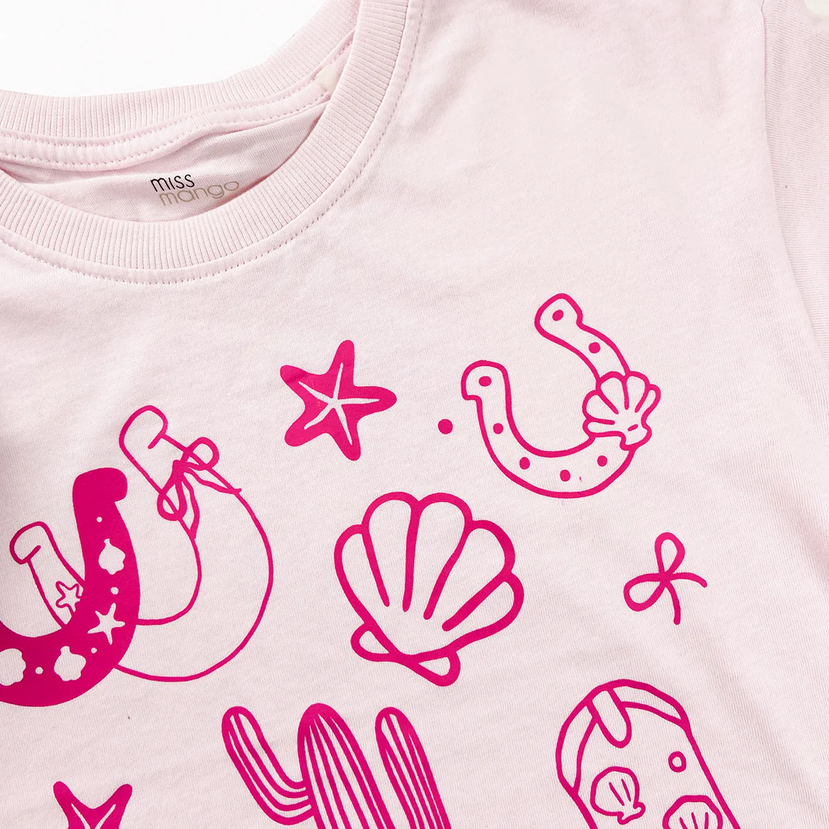 Girls Printed Soft Cotton Crew Neck T-Shirt (8-16 Years) - Image 3
