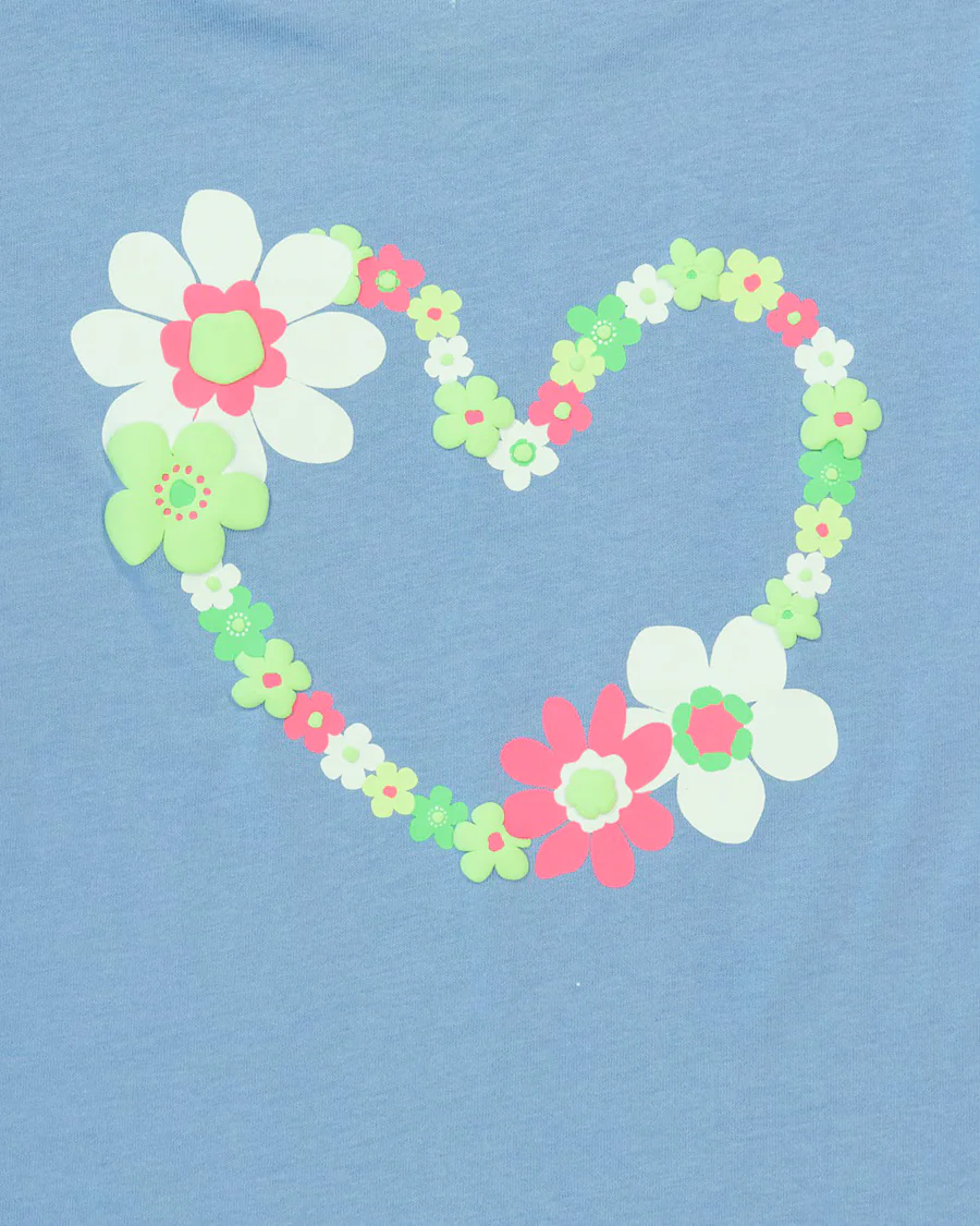 Girls Printed Soft Cotton Short Sleeve T-Shirt - Image 7