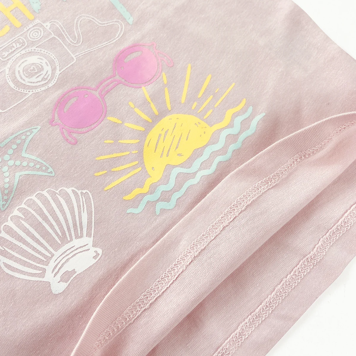 Girls Printed Soft Cotton Short Sleeve T-Shirt - Image 4
