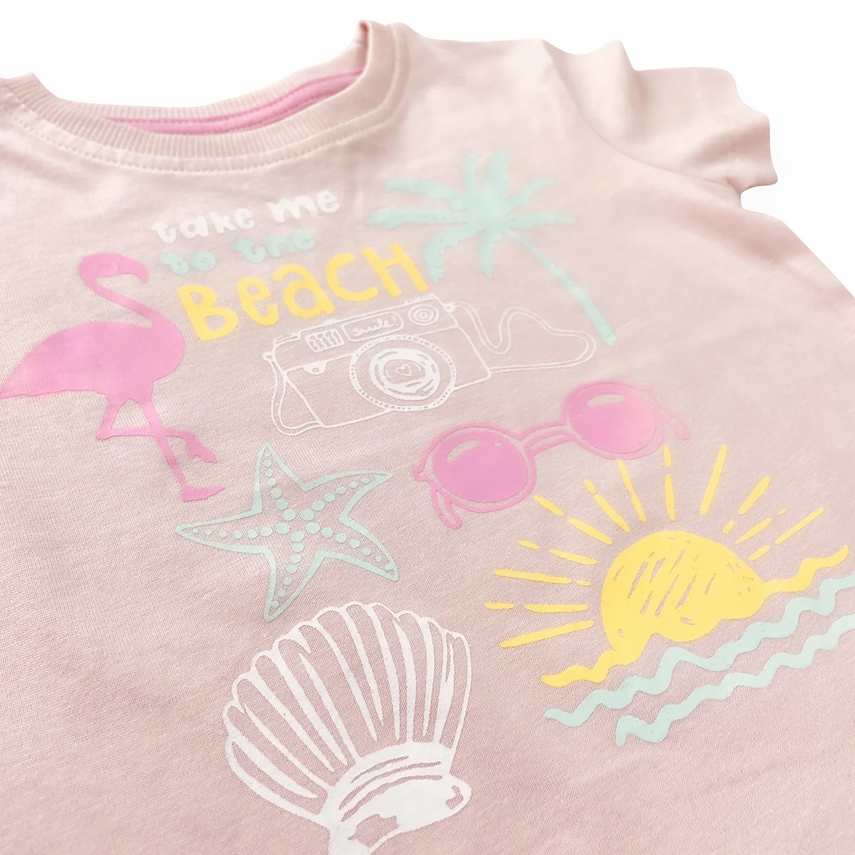 Girls Printed Soft Cotton Short Sleeve T-Shirt - Image 6