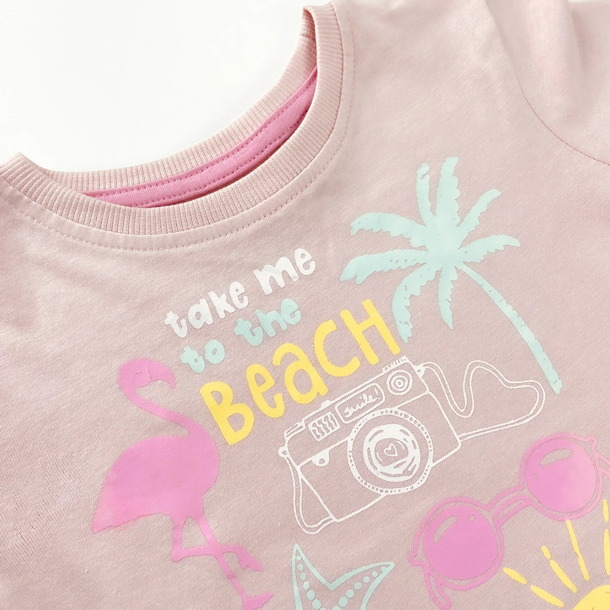 Girls Printed Soft Cotton Short Sleeve T-Shirt - Image 7