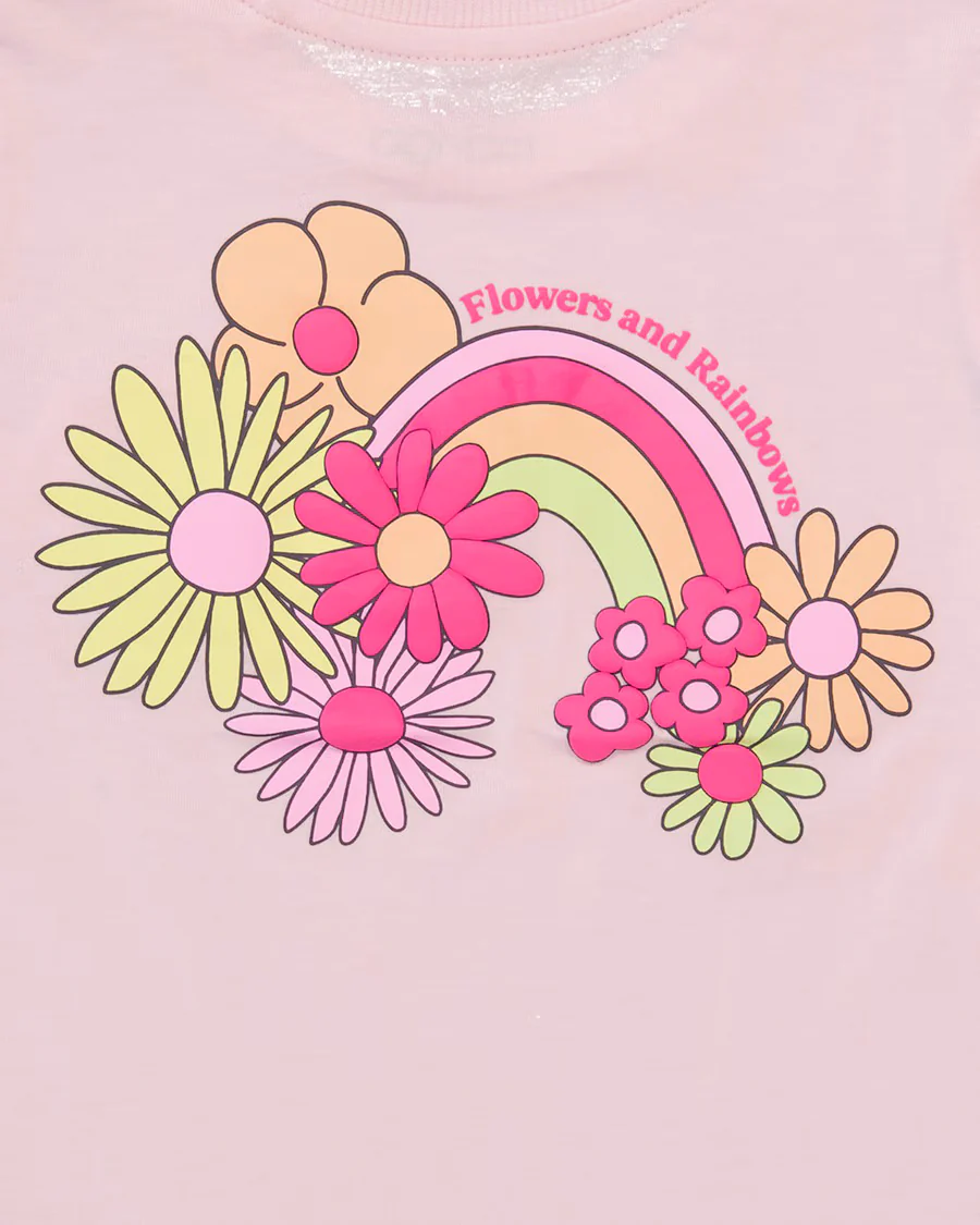 Girls Printed Soft Cotton Short Sleeve T-Shirt - Image 8