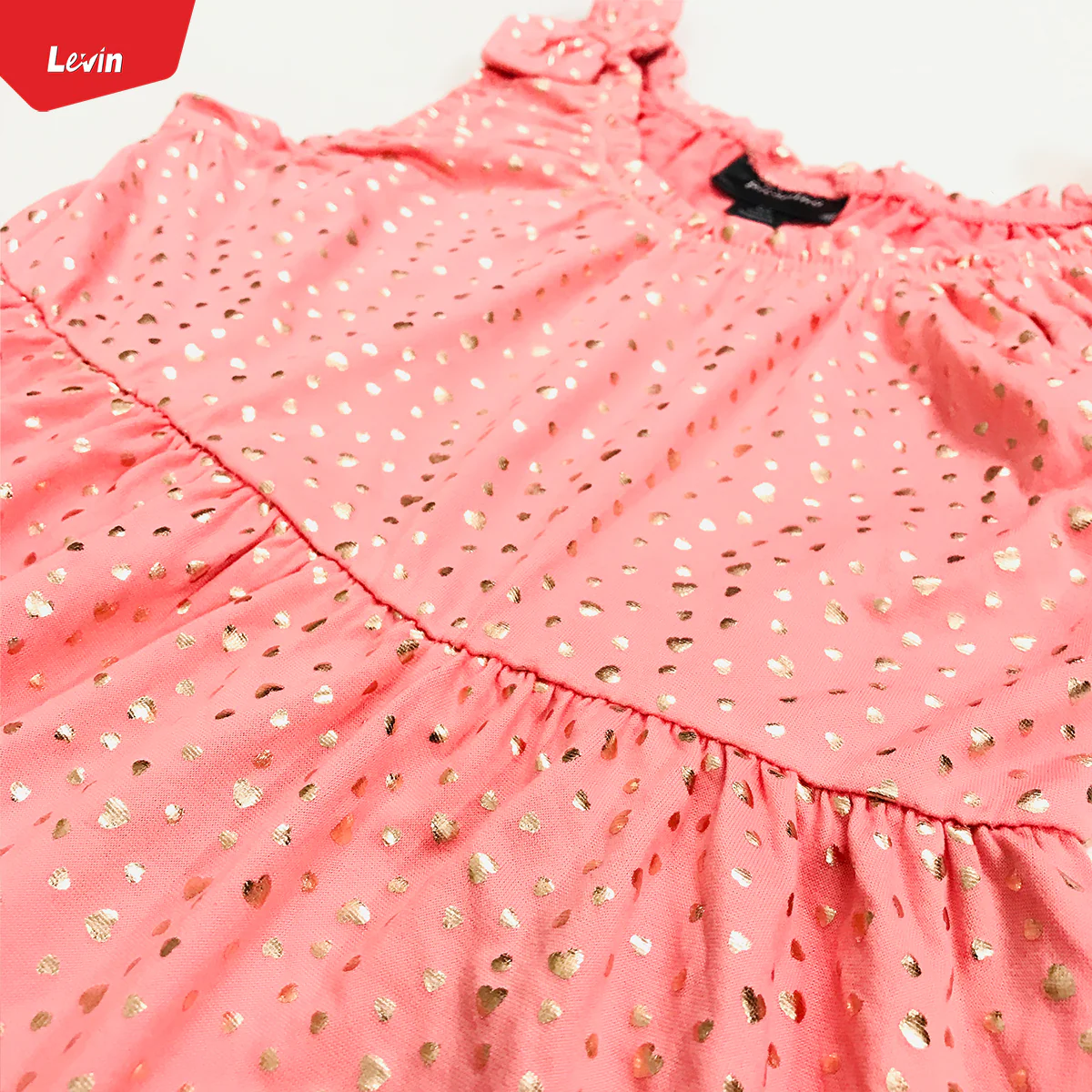 Girls Printed Summer Round Neck Sleeveless Dress - Image 10