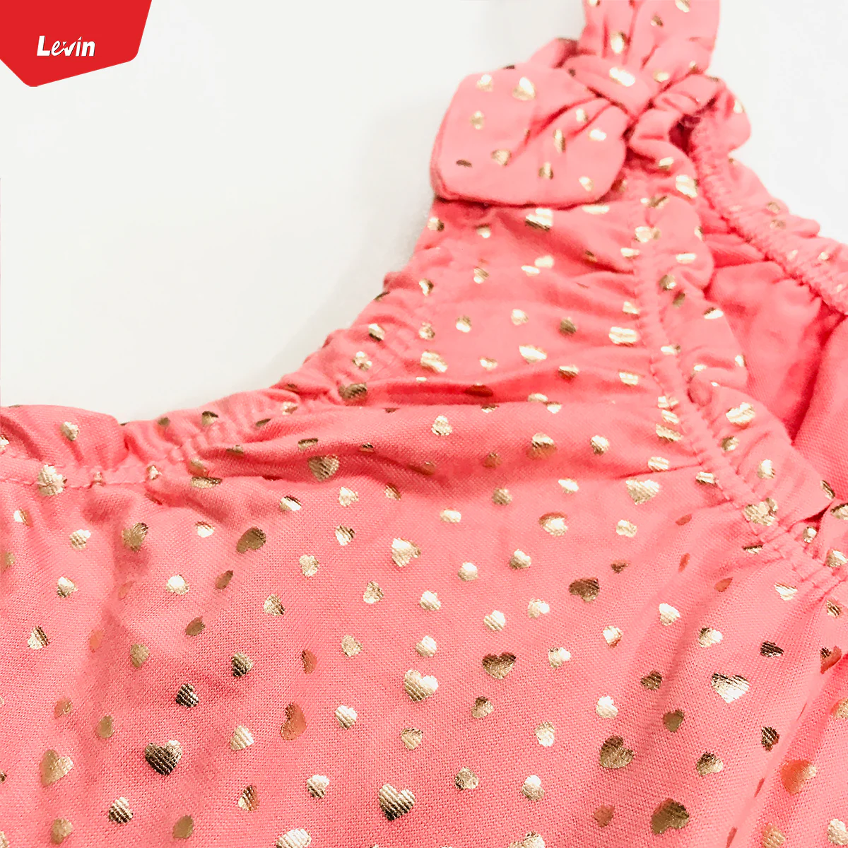 Girls Printed Summer Round Neck Sleeveless Dress - Image 4
