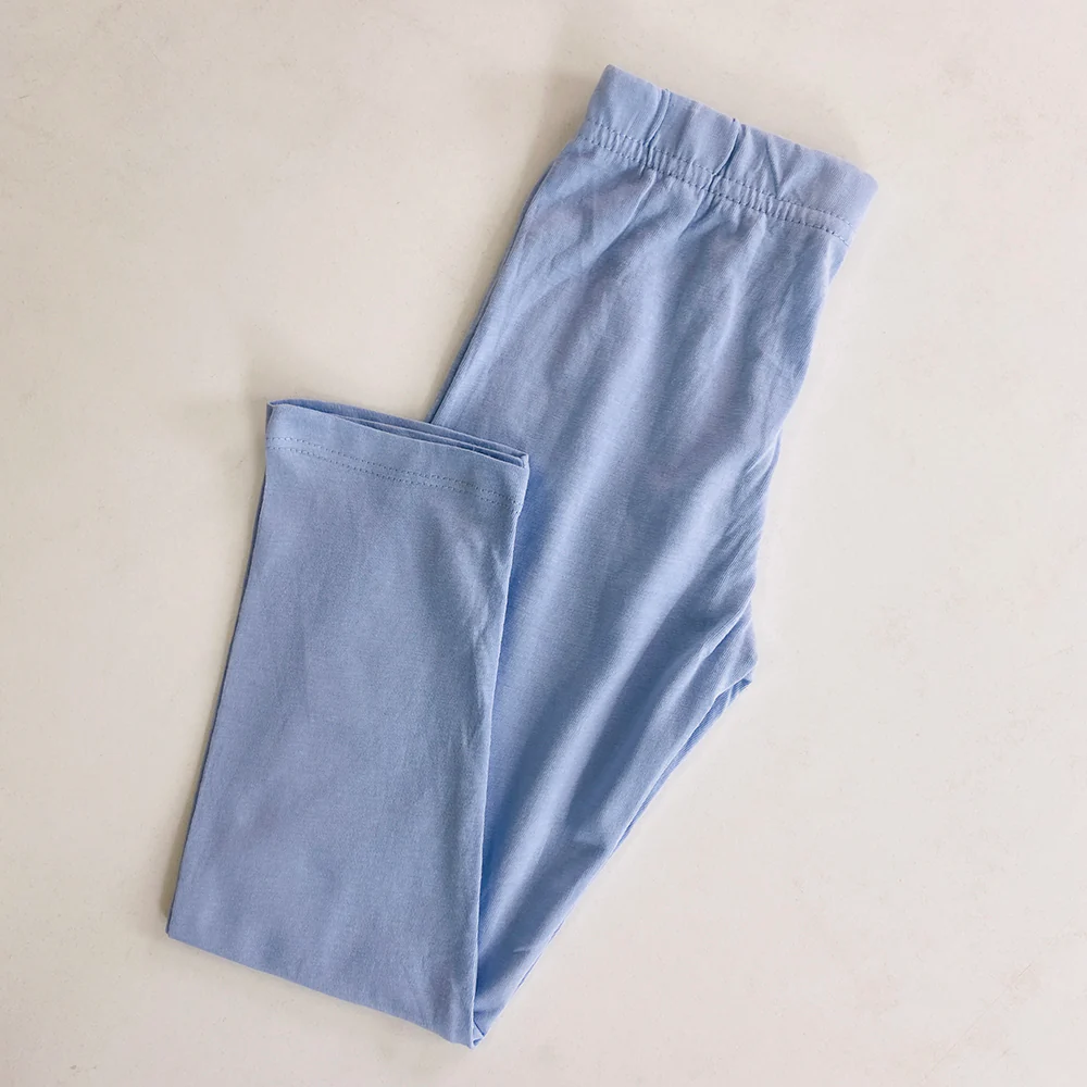 Girls Regular Waist Cotton Jersey Leggings - Image 15