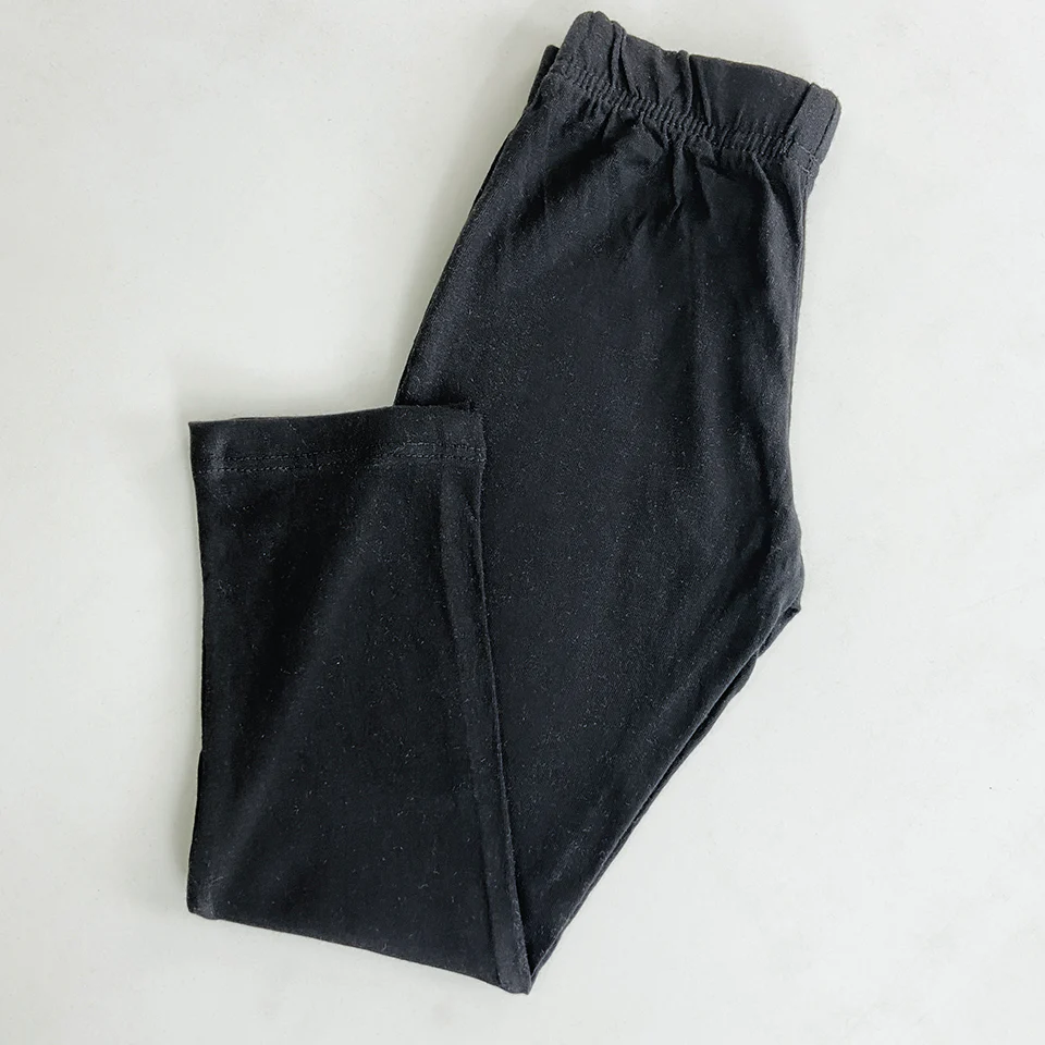 Girls Regular Waist Cotton Jersey Leggings - Image 18