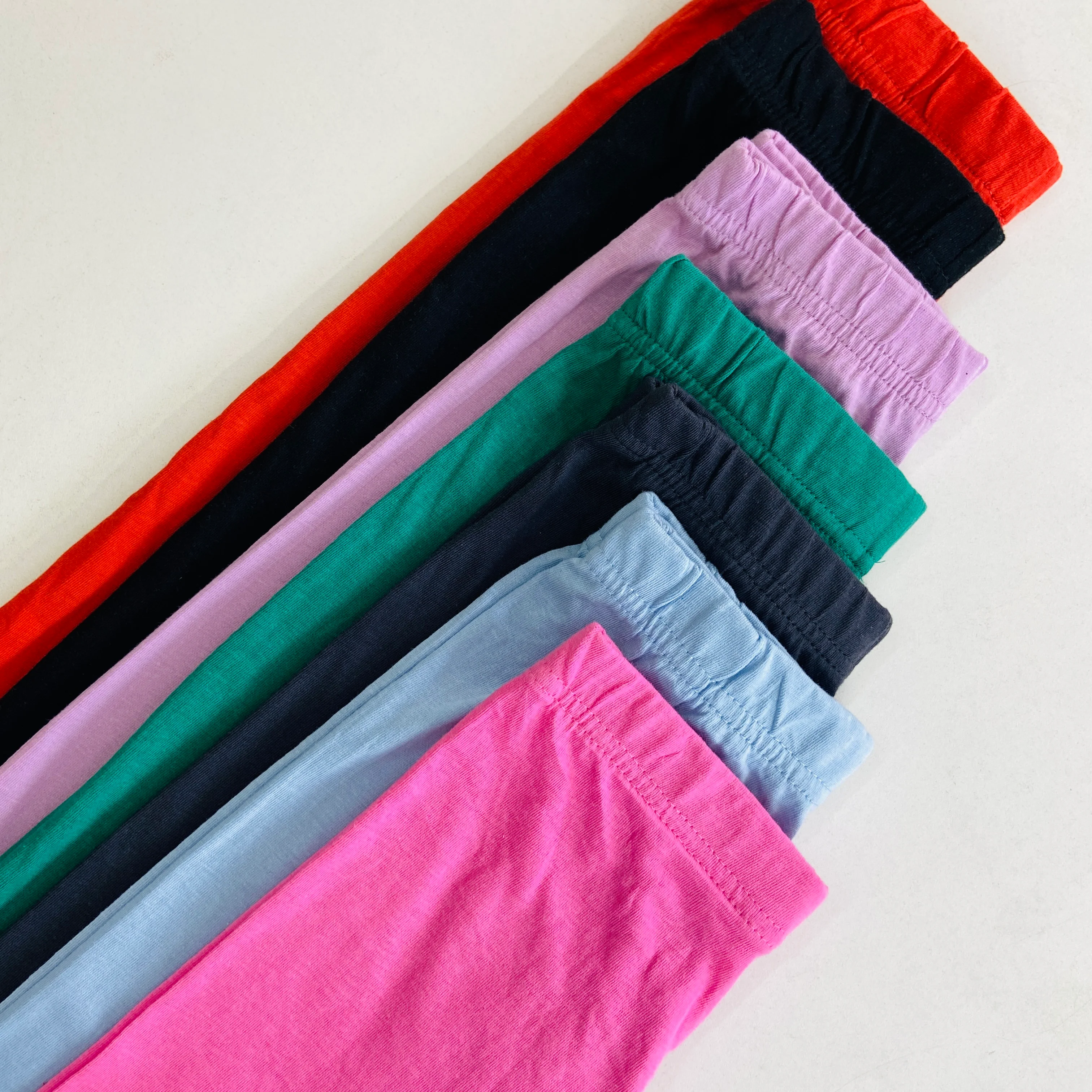 Girls Regular Waist Cotton Jersey Leggings - Image 20