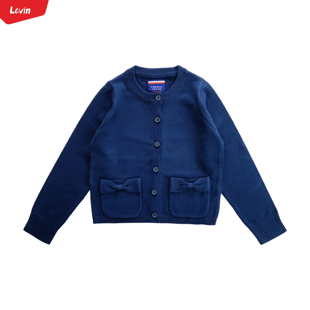 Girls Ruffle Collar Button Front Knit Cardigan Sweater | 4-16 Years - Image 7