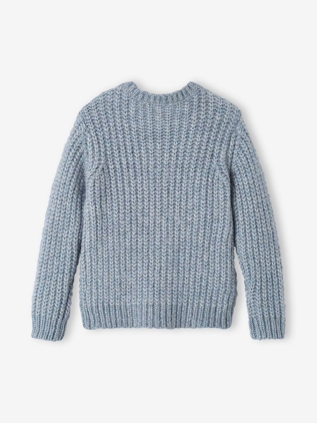 Girls Loose-Fitting Soft Knit Cardigan - Image 12