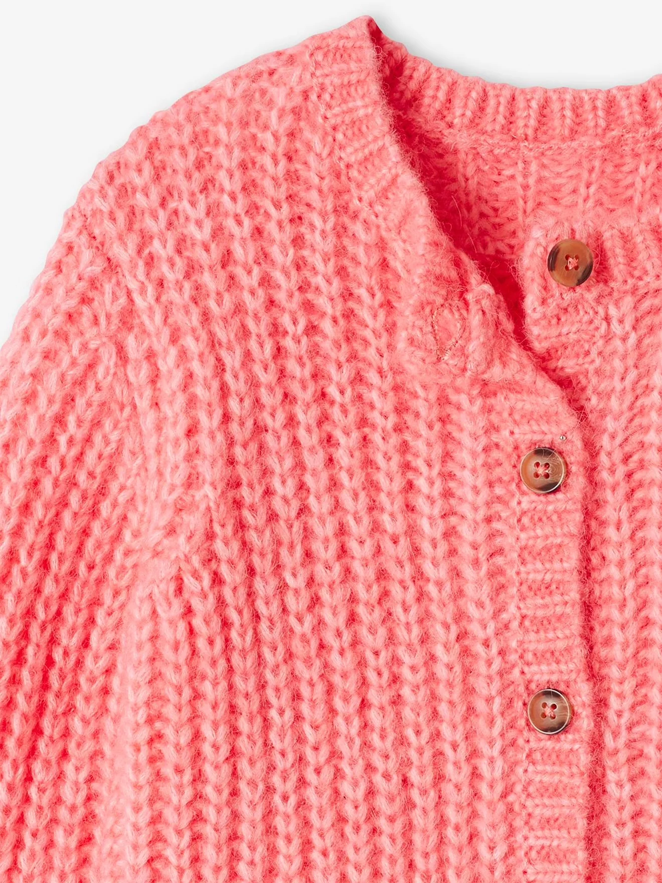 Girls Loose-Fitting Soft Knit Cardigan - Image 13