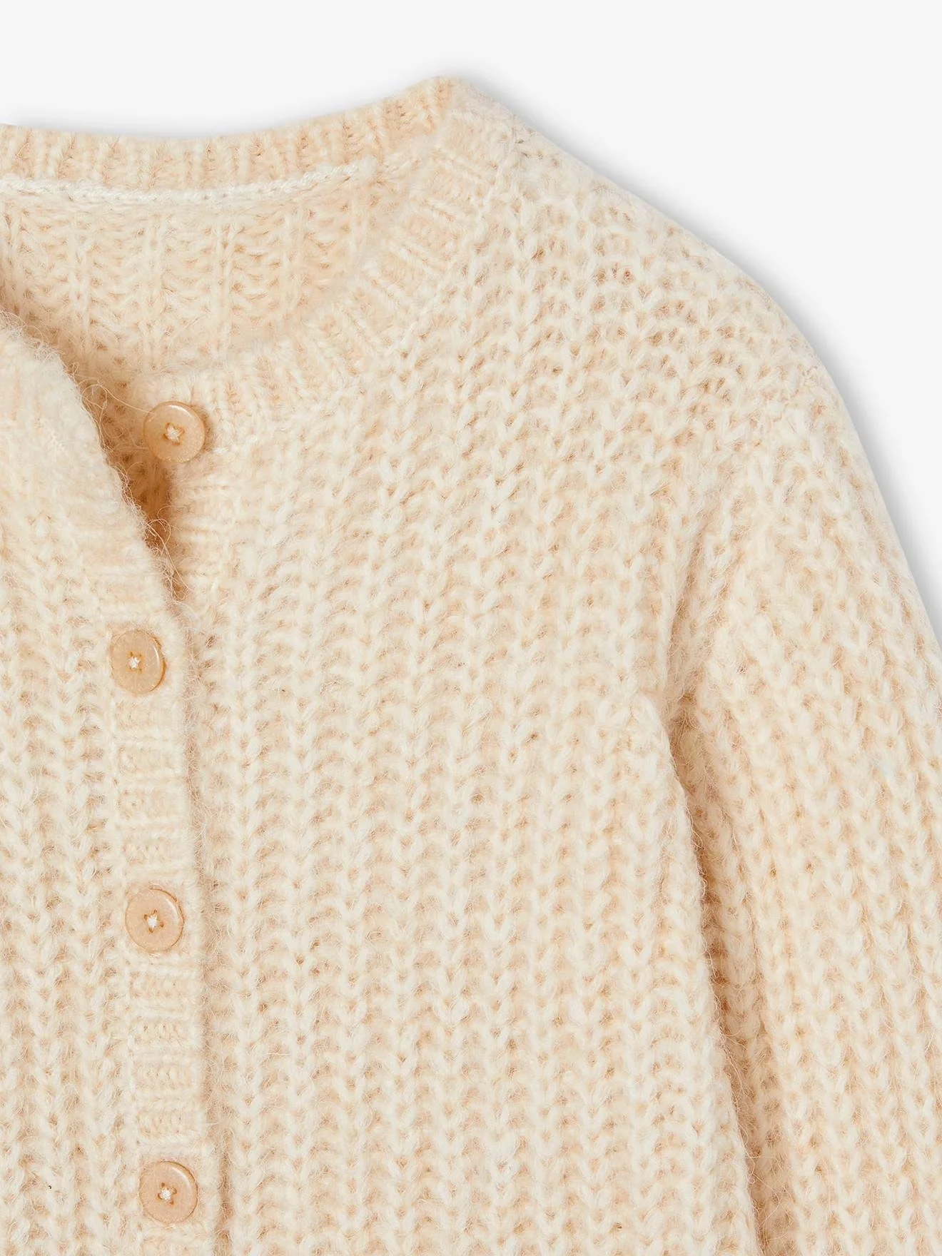 Girls Loose-Fitting Soft Knit Cardigan - Image 20