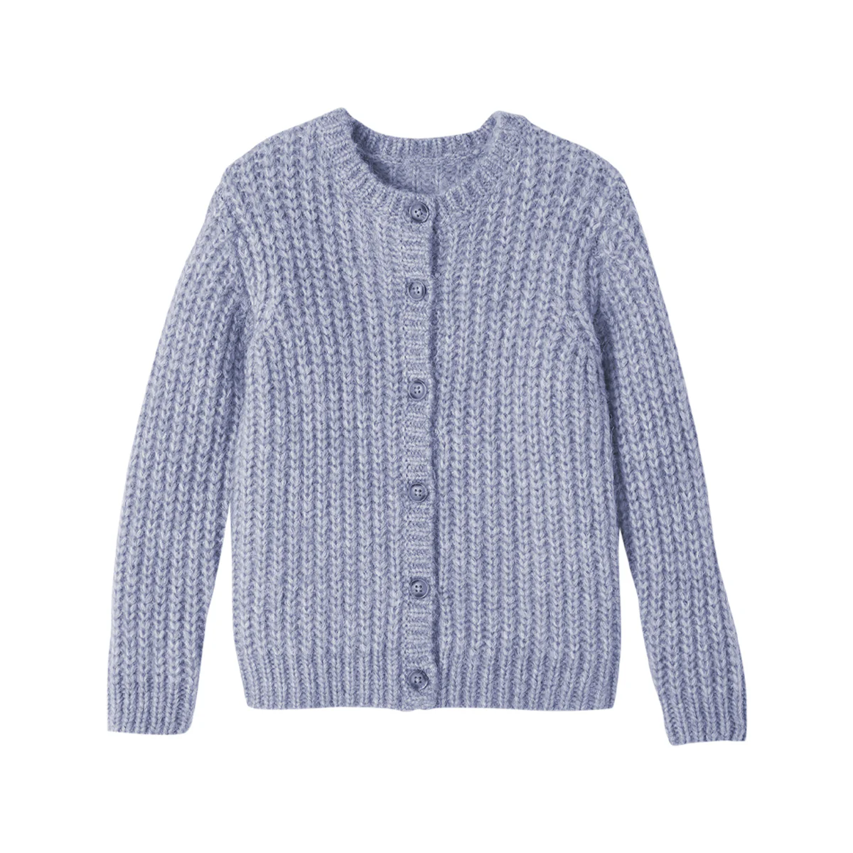 Girls Loose-Fitting Soft Knit Cardigan - Image 23