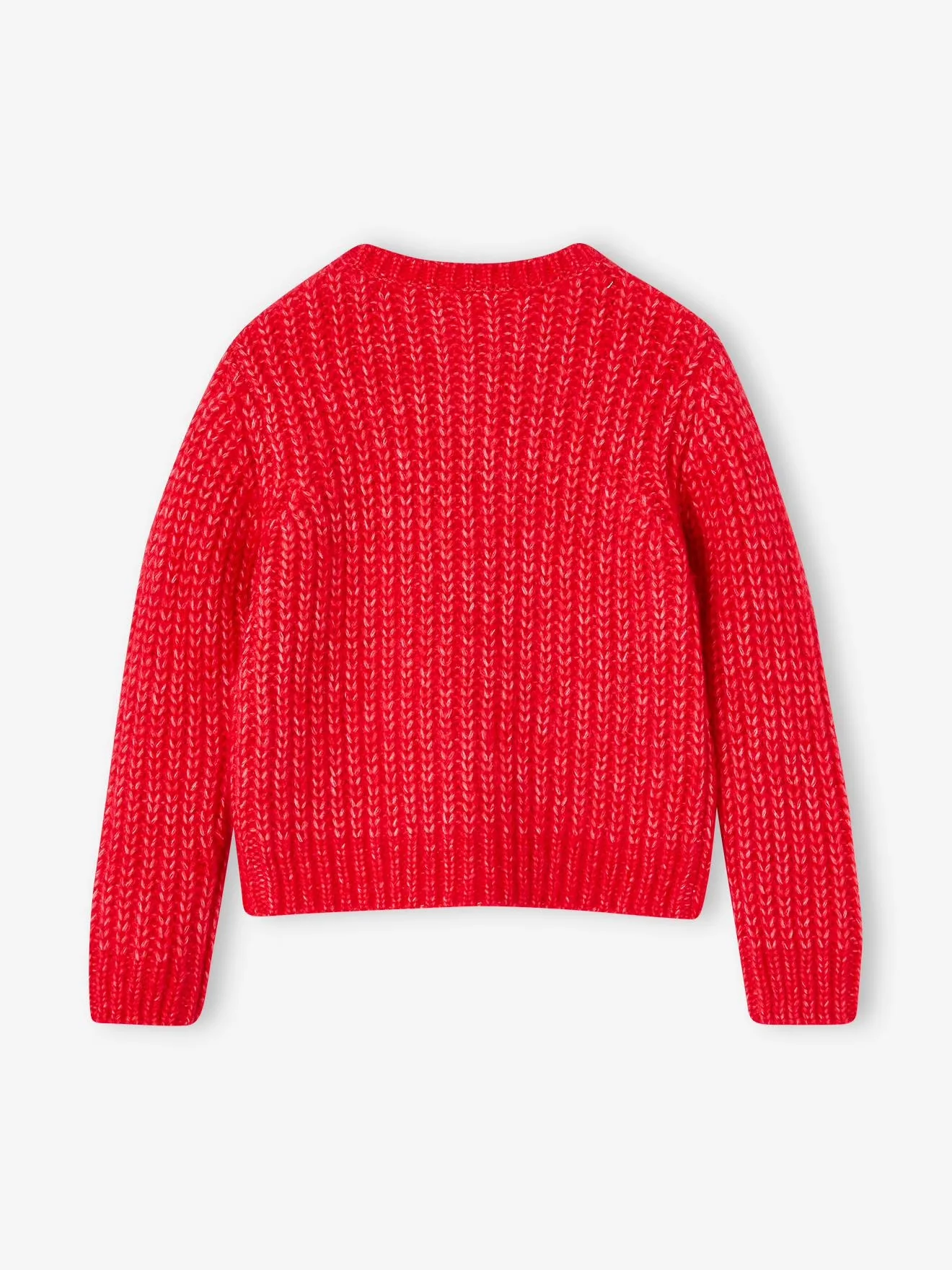 Girls Loose-Fitting Soft Knit Cardigan - Image 7