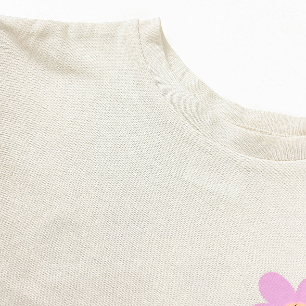 Girls Soft & Comfortable Cotton Ruffle Sleeve Flower Print T-Shirt - Image 6