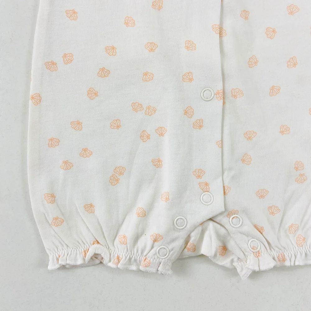 Infant and Toddler Baby Short Sleeve Cotton Bodysuit - Image 5