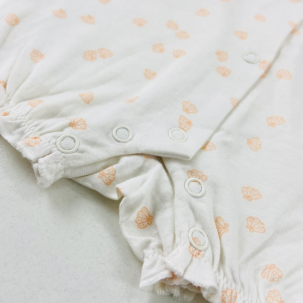 Infant and Toddler Baby Short Sleeve Cotton Bodysuit - Image 9