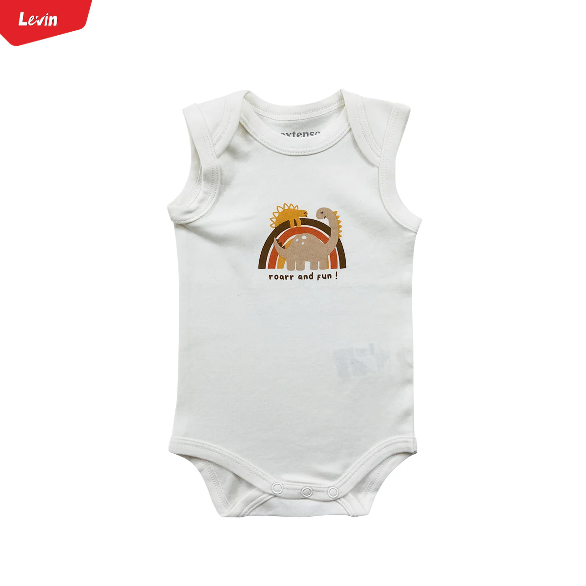 Infant and Toddler Baby Sleeveless Cotton Romper Bodysuit - Image 8