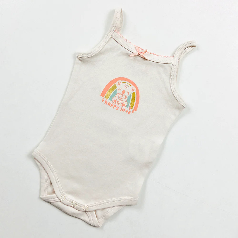 Infant and Toddler Baby Sleeveless Cotton Romper Bodysuit - Image 19