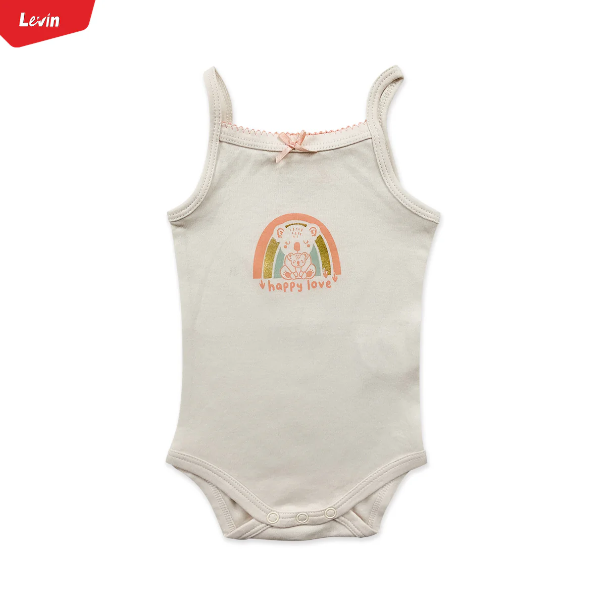 Infant and Toddler Baby Sleeveless Cotton Romper Bodysuit - Image 7