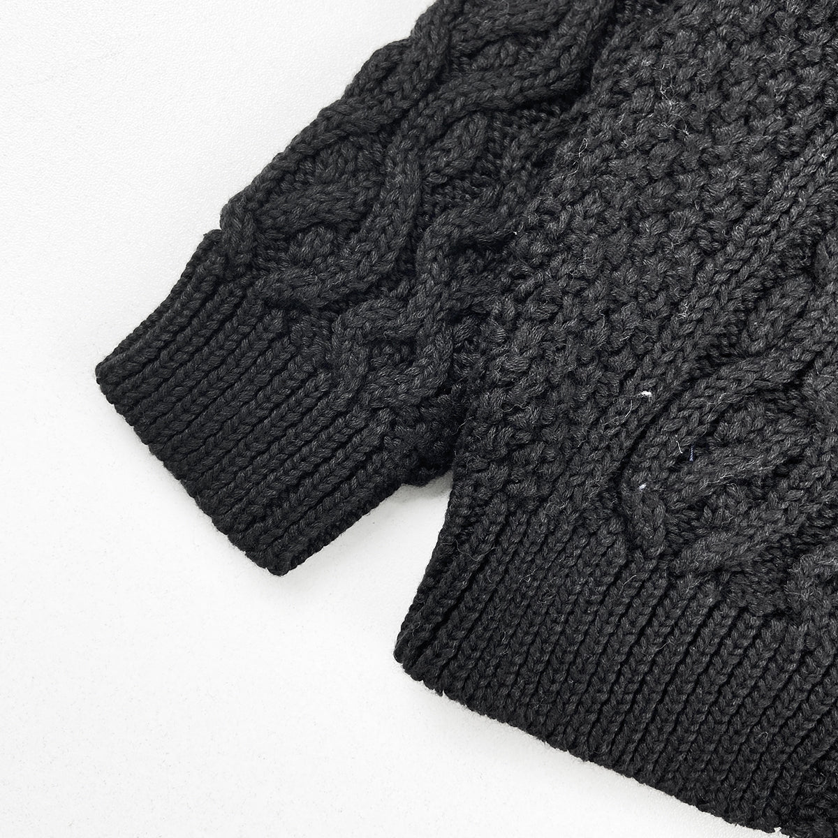 Kids Cable Knit Soft Cotton Cardigan Sweater - Image 12