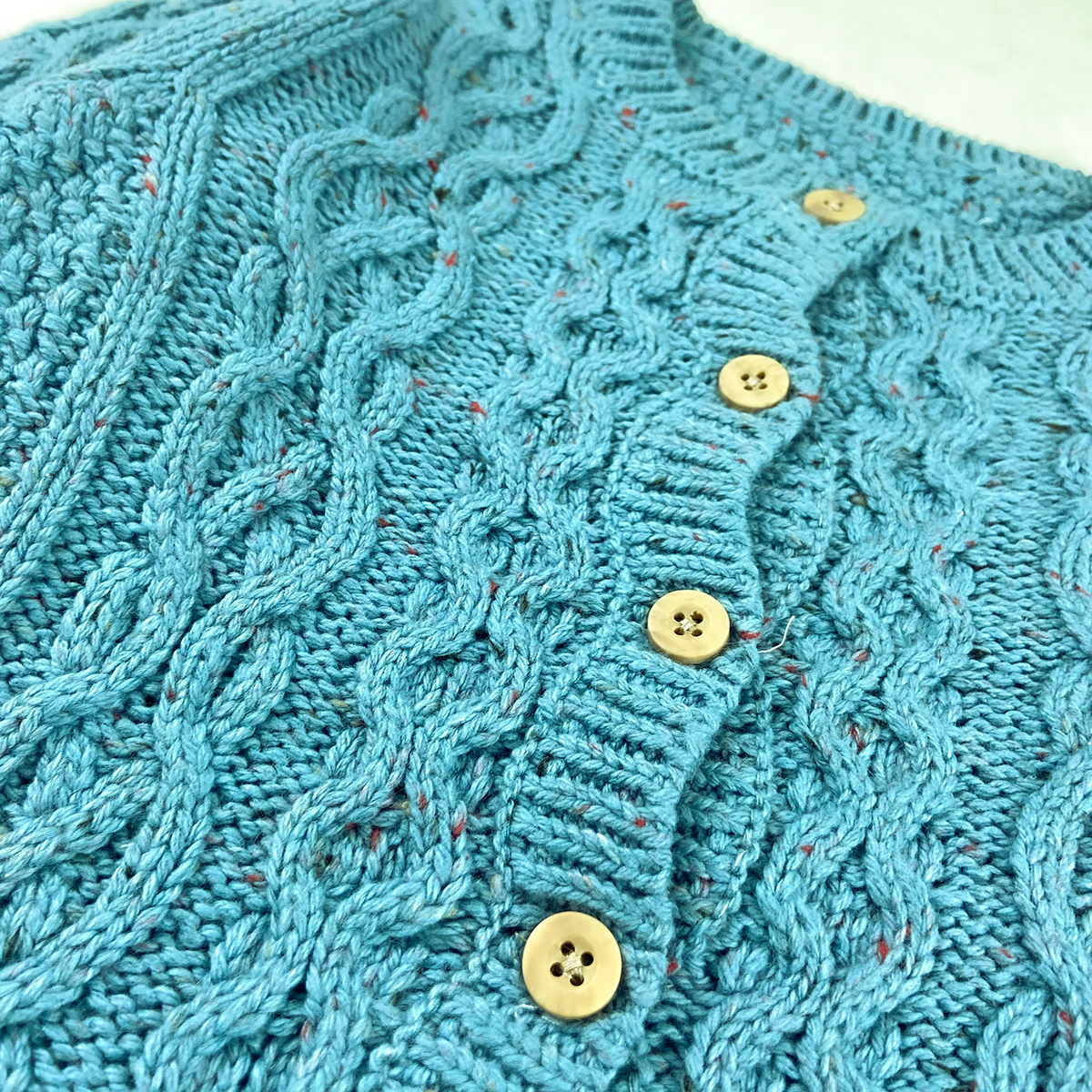 Kids Cable Knit Soft Cotton Cardigan Sweater - Image 14