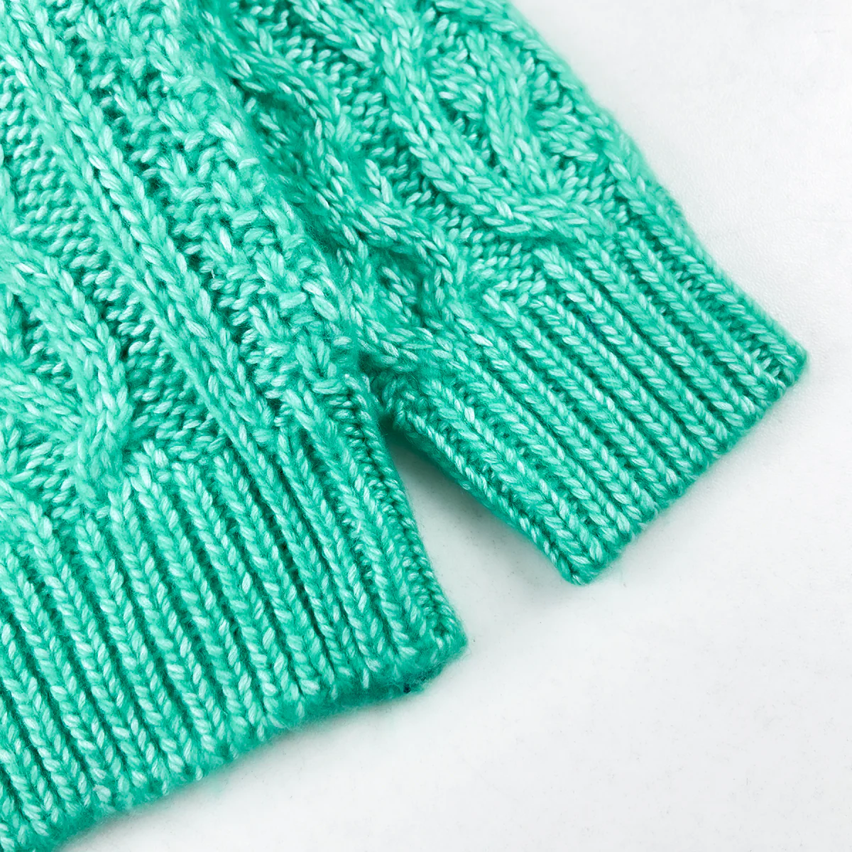 Kids Cable Knit Soft Cotton Cardigan Sweater - Image 15
