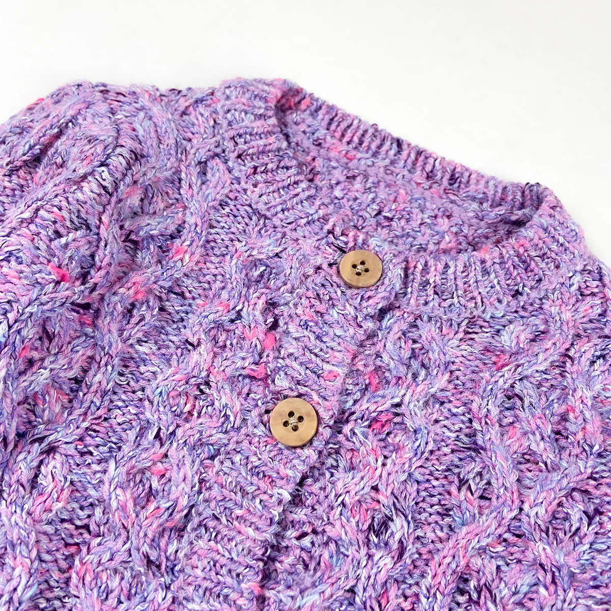 Kids Cable Knit Soft Cotton Cardigan Sweater - Image 17