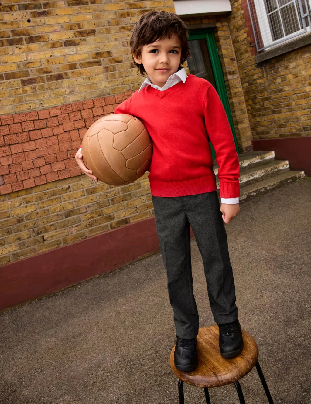 Kids Cotton School Jumper Sweater (4-14 Yrs) - Image 20