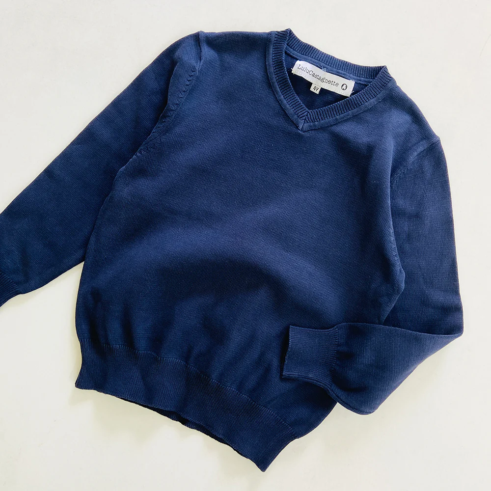 Kids Cotton School Jumper Sweater (4-14 Yrs) - Image 3