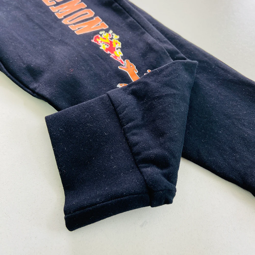 Kids Elastic Waist Fleece Lining Cotton Trouser - Image 6