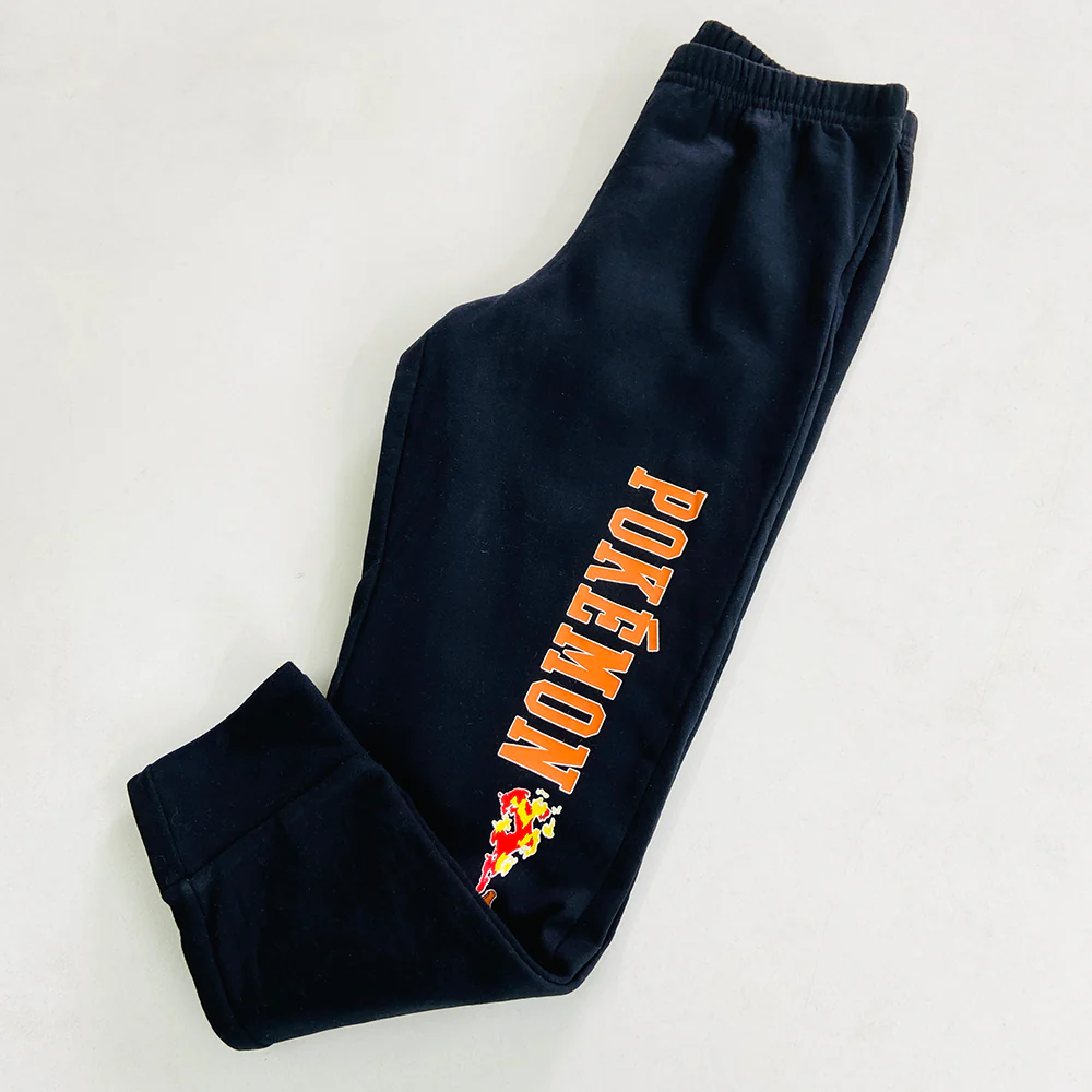 Kids Elastic Waist Fleece Lining Cotton Trouser - Image 8