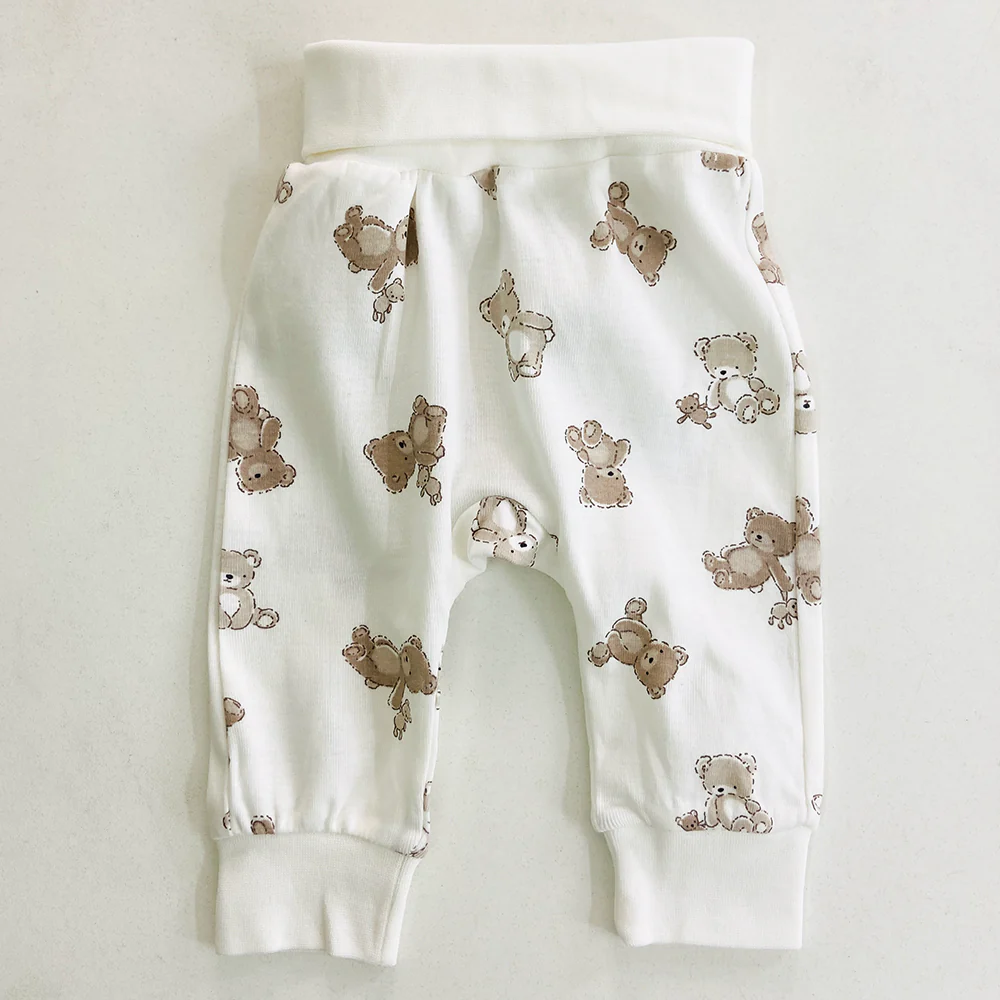 Toddler Baby High Waist Cotton Trouser - Image 3