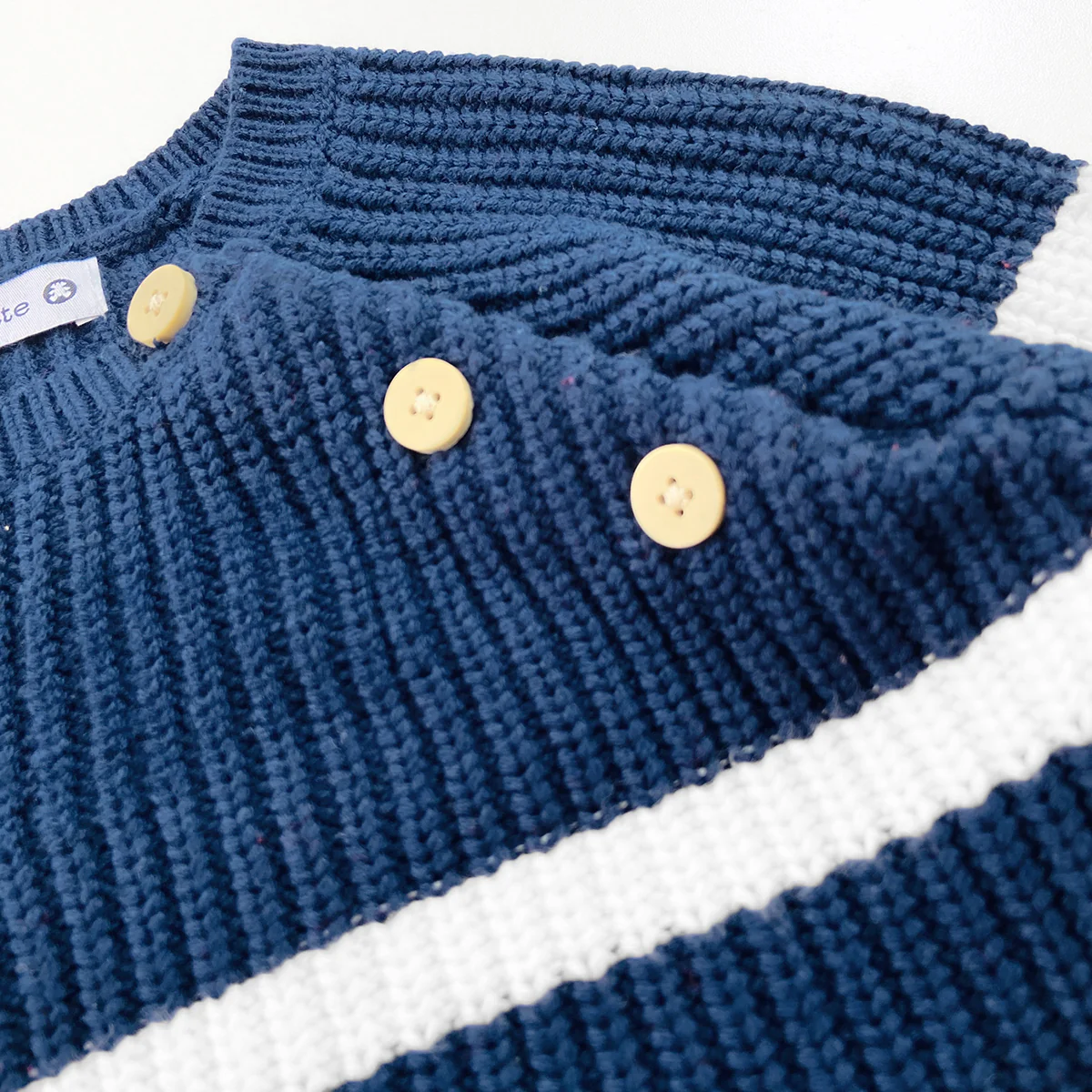 Kids Knit Striped Winter Pullover Sweater - Image 9
