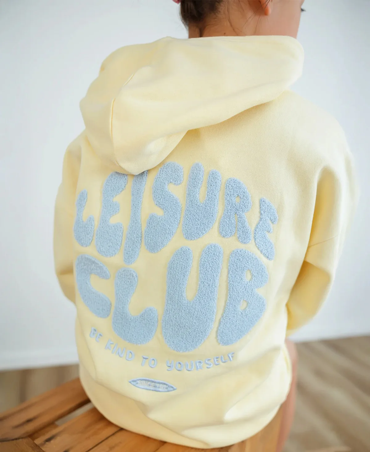 Kids Premium Embroidered Soft Fleece Oversized Fit Hoodie - Image 3