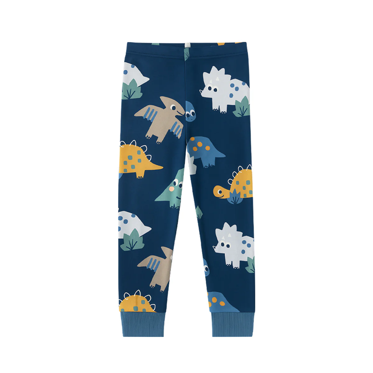 Kids Printed Cotton Full Length Leggings Pant - Image 14