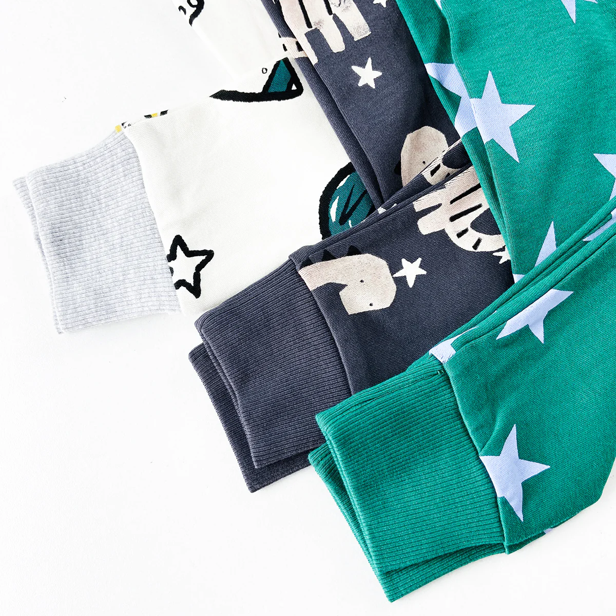 Kids Printed Cotton Full Length Leggings Pant - Image 11