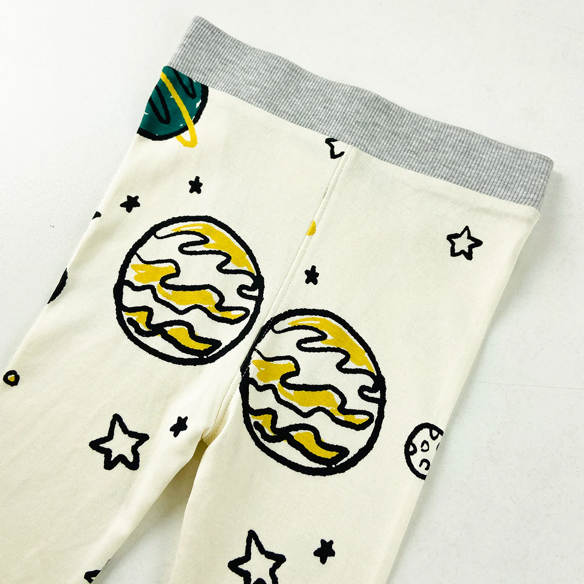 Kids Printed Cotton Full Length Leggings Pant - Image 14