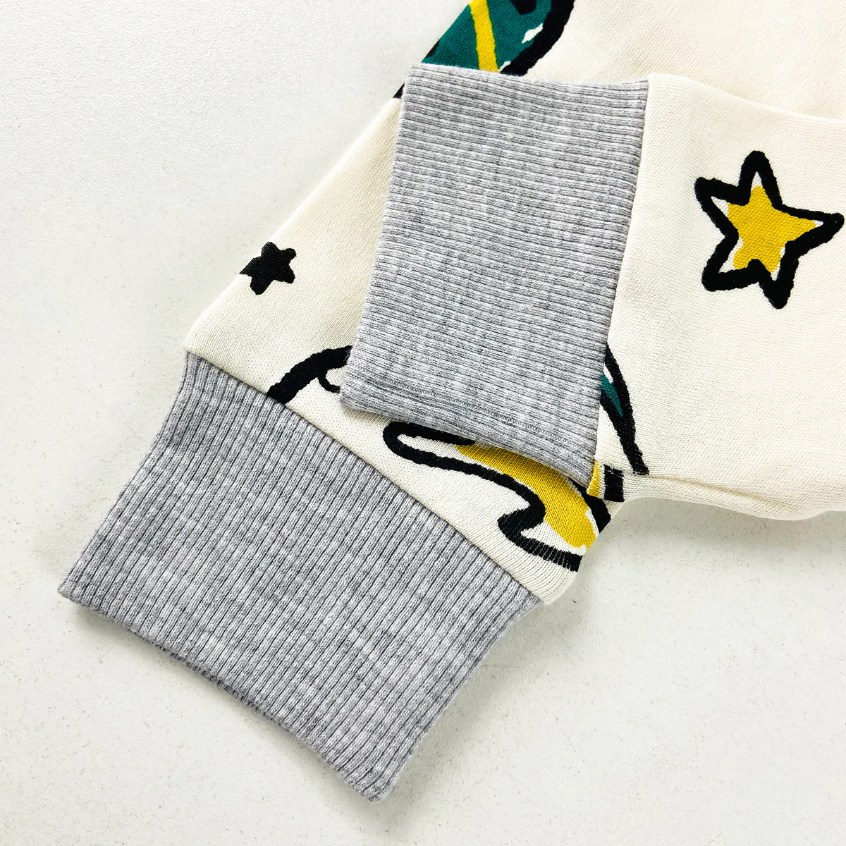 Kids Printed Cotton Full Length Leggings Pant - Image 2
