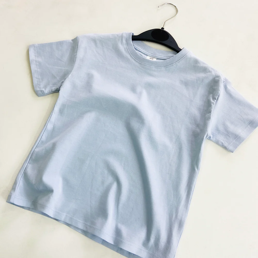 Kids Round Neck Short Sleeve T-shirt - Image 3