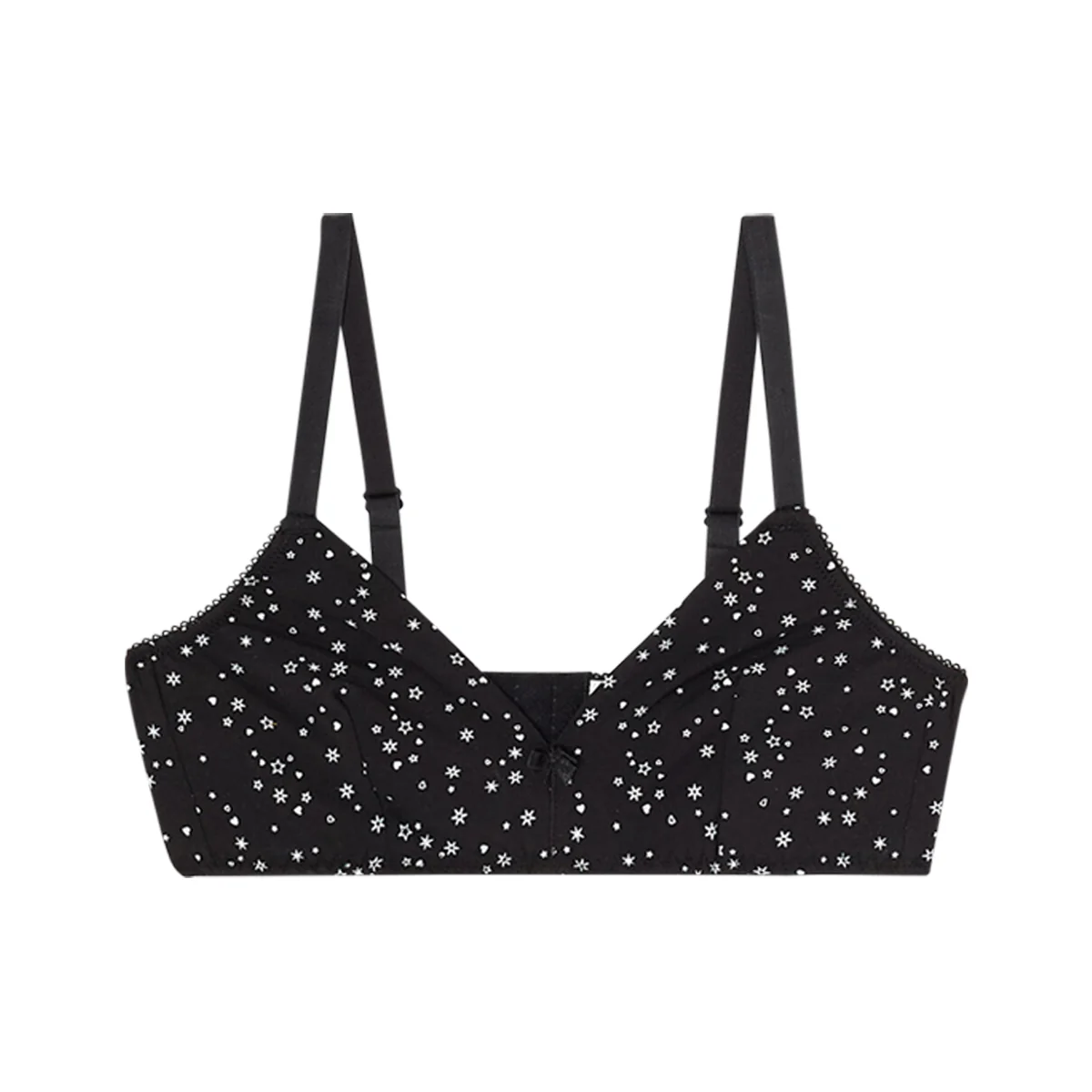 Ladies Cotton Stretch Non-Padded Triangle Bra - Image 14